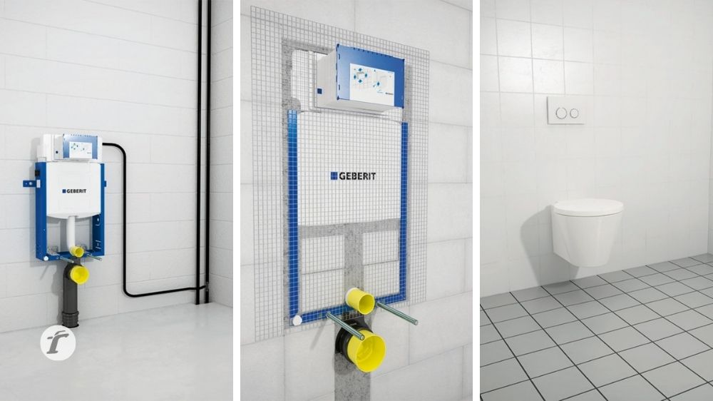 Stelaż podtynkowy do WC Geberit Kombifix